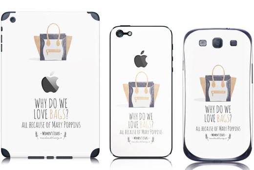 Trend and The City skin bags cover smartphone